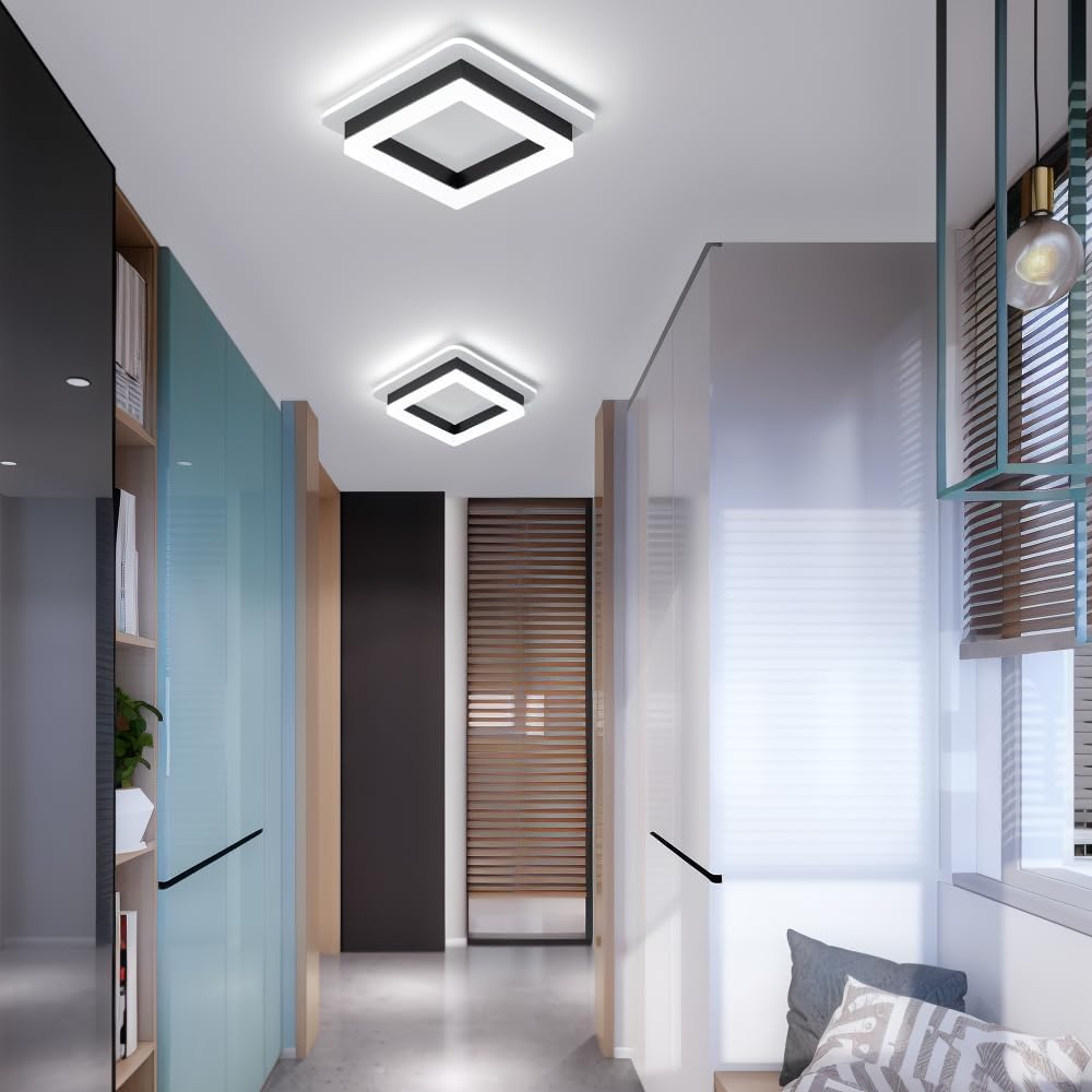 Square LED Taklampe | Luvikno
