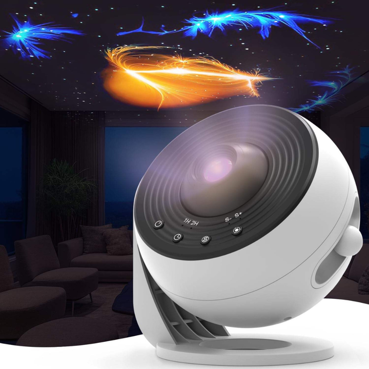 Stjerneprosjektor Galaxy Light HD Planetarium 360 Rotasjon LED Luvikno
