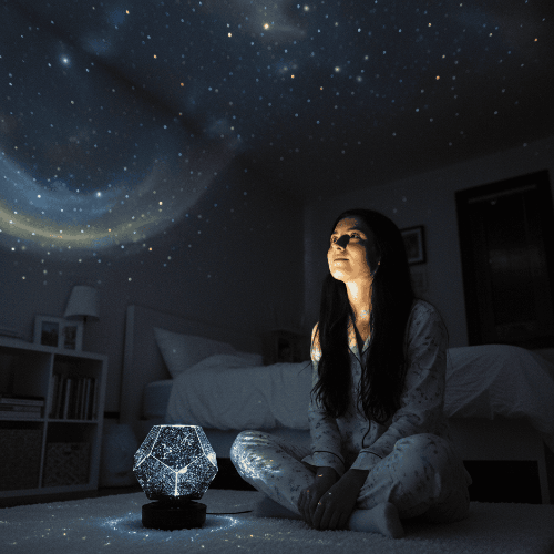 Luvikno | Galaxy Projektor for en Drømmeaktig Stjernehimmel hjemme