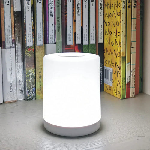 Dimmbar LED Bordlampe med USB-port - GlowEase | Luvikno