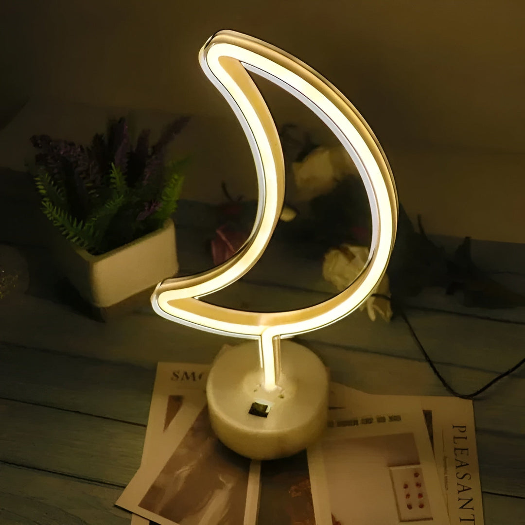 Luvikno | Fantastisk neonbelysning: SignBright opplysende neonlampe for interiør