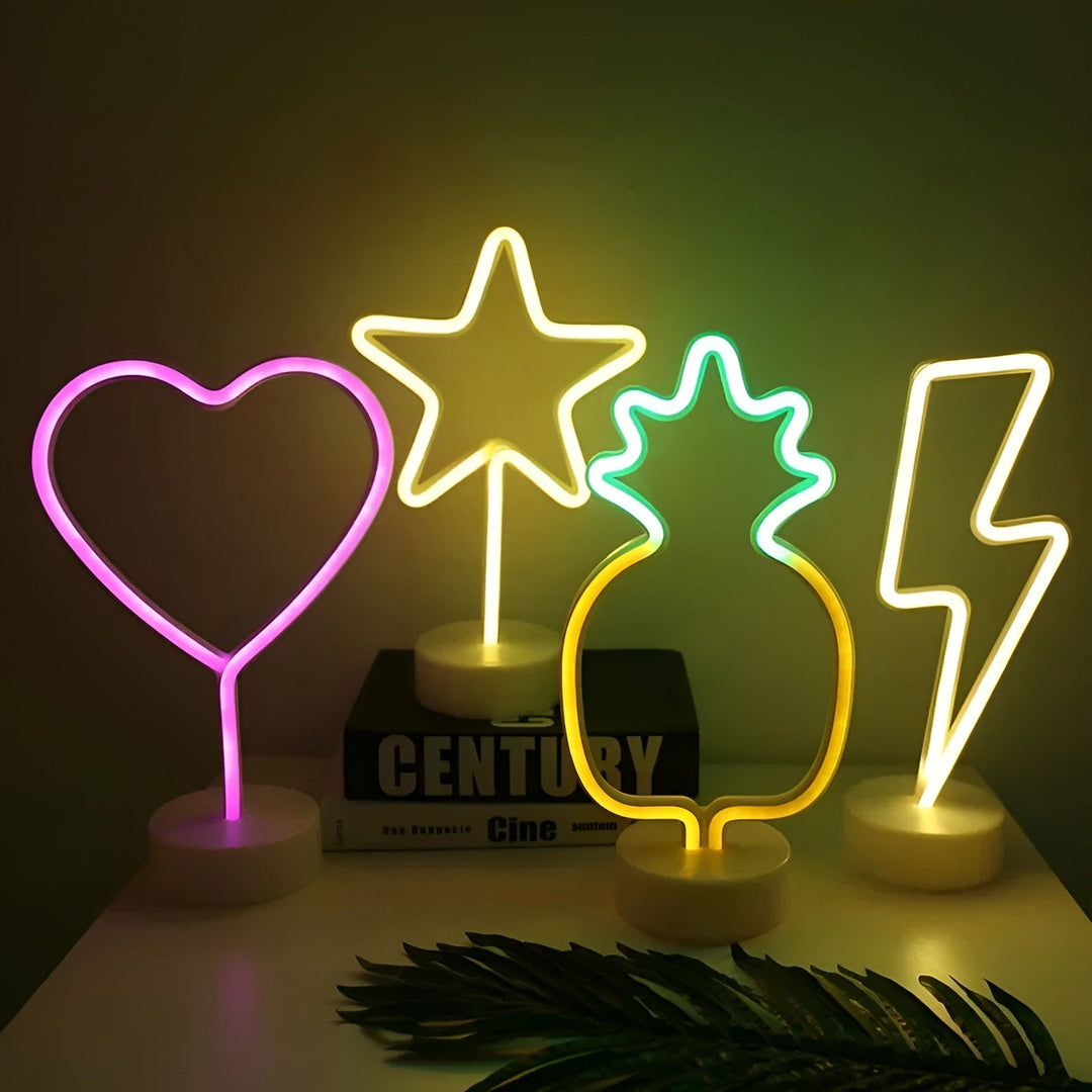 Luvikno | Fantastisk neonbelysning: SignBright opplysende neonlampe for interiør