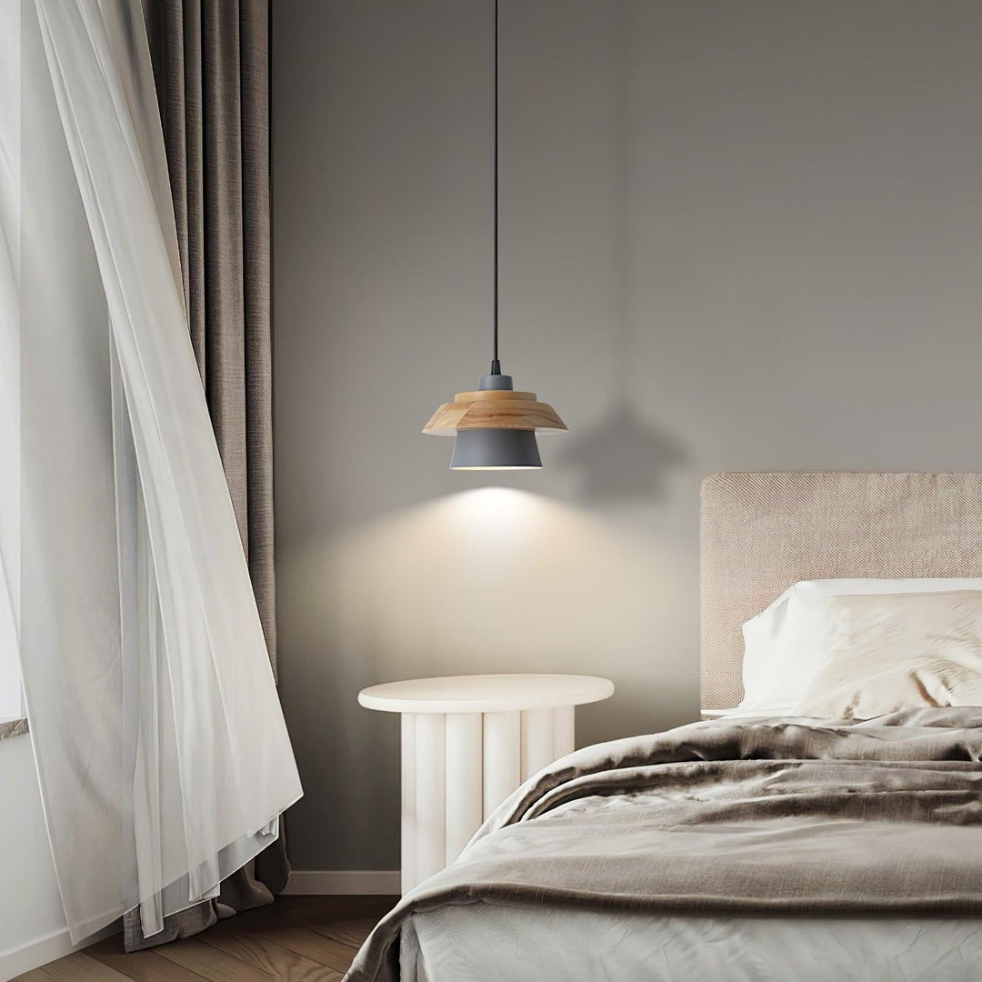 Luvikno | NordicMacaron Luksus Taklampe - Skandinavisk Design med Trefinish