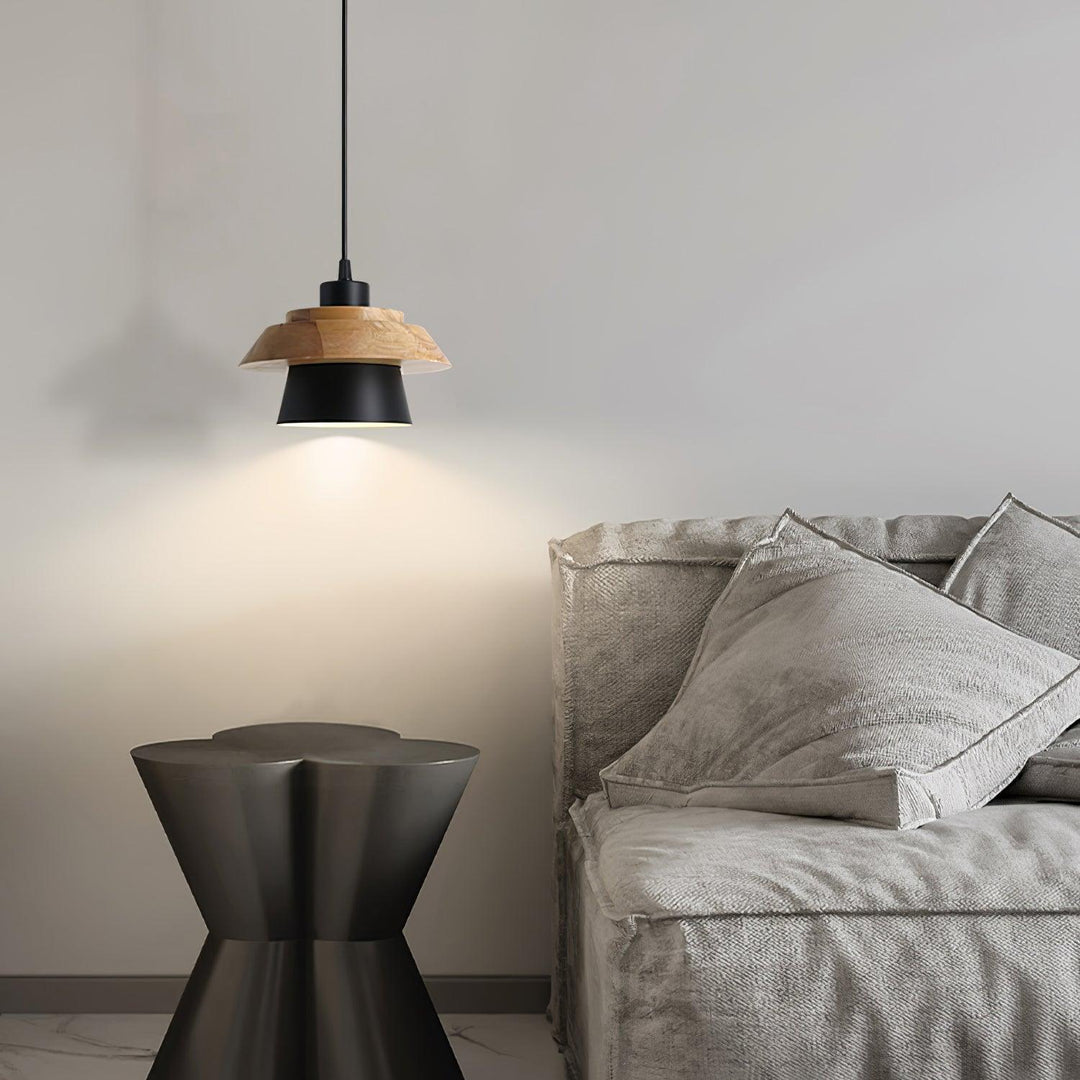 Luvikno | NordicMacaron Luksus Taklampe - Skandinavisk Design med Trefinish