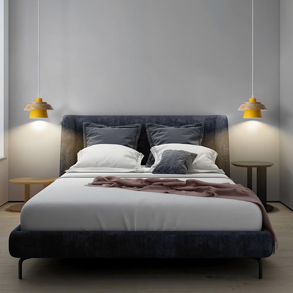 Luvikno | NordicMacaron Luksus Taklampe - Skandinavisk Design med Trefinish