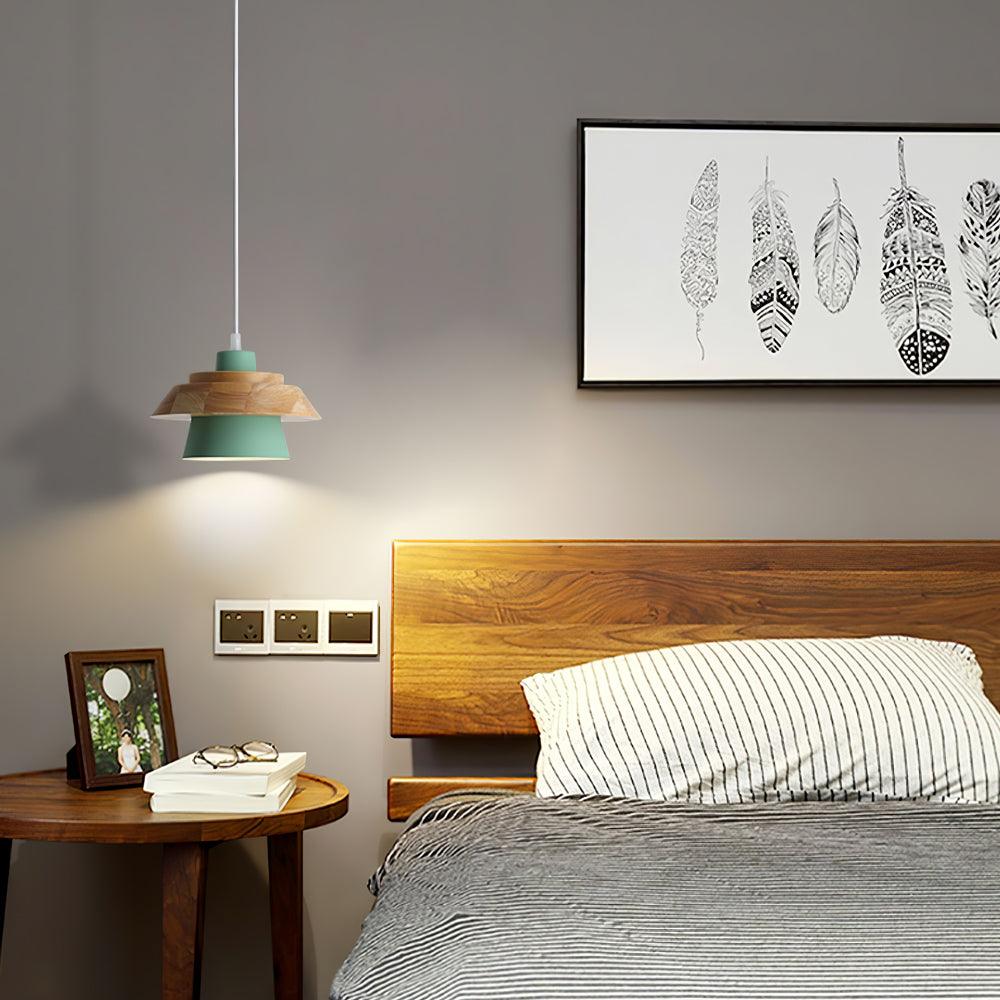 Luvikno | NordicMacaron Luksus Taklampe - Skandinavisk Design med Trefinish