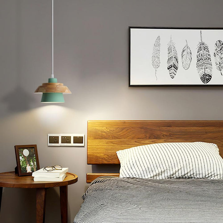 Luvikno | NordicMacaron Luksus Taklampe - Skandinavisk Design med Trefinish