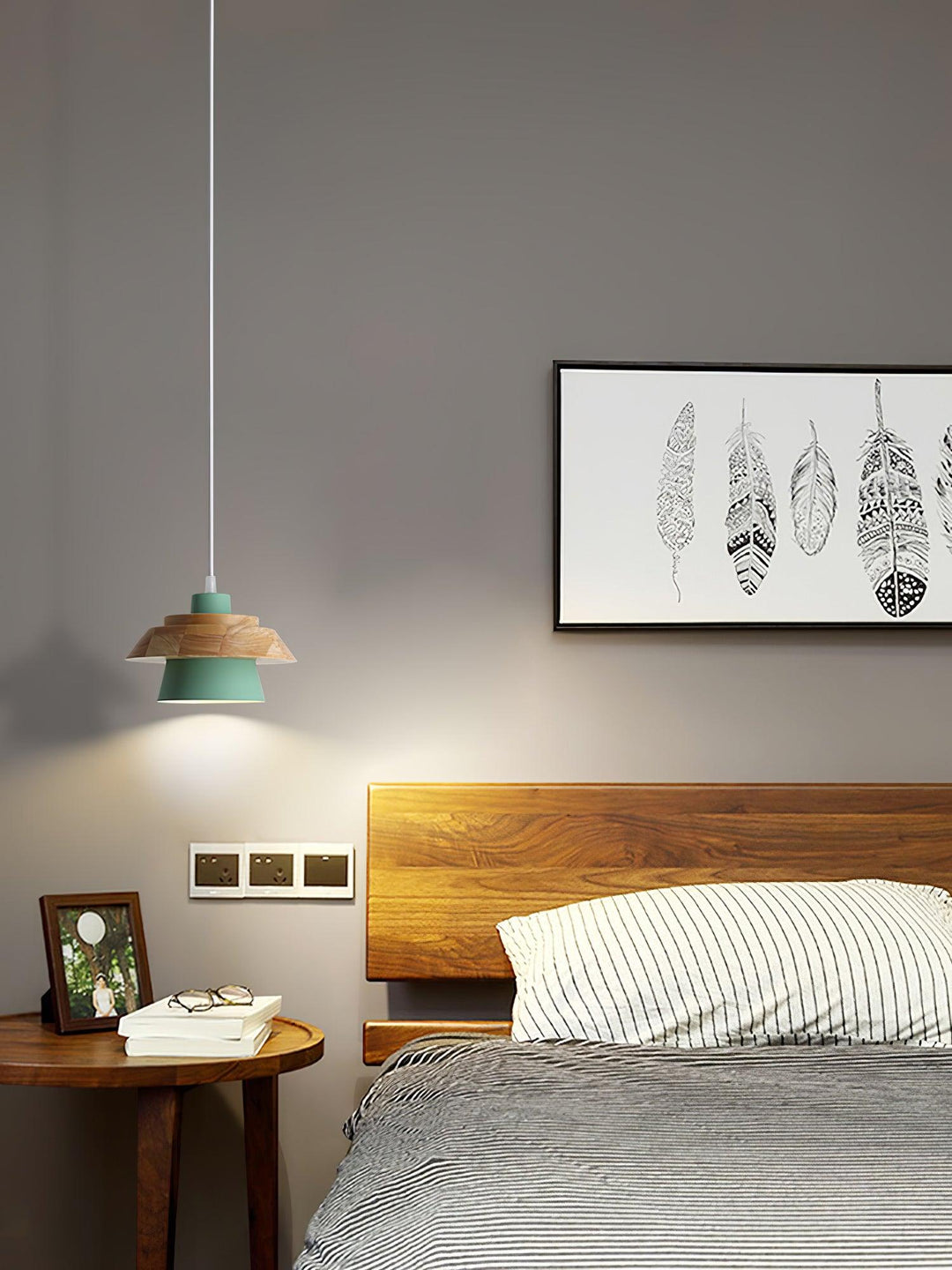 Luvikno | NordicMacaron Luksus Taklampe - Skandinavisk Design med Trefinish