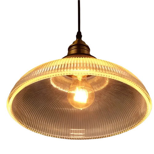 Vintage-inspirert glasspendellampe for en varm og stilfull atmosfære Luvikno