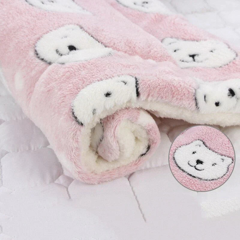 Hundeteppe Plush Vaskbart Kjeledyrpute Luvikno