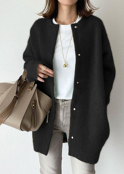 Luvik | Café O Cou Patchwork Mink Hiukset Neuleet Takit