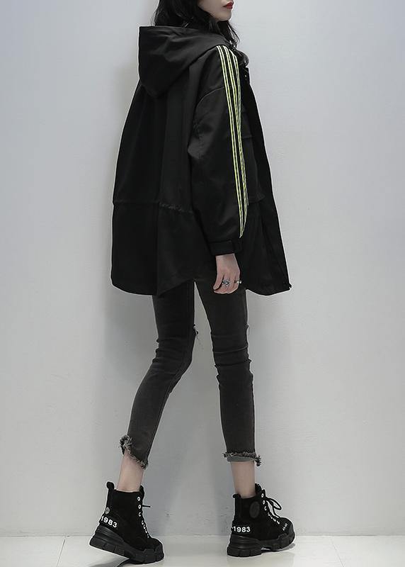 Luvik | mustia vaatteita naisille patchwork-hupparit, joissa on taskut