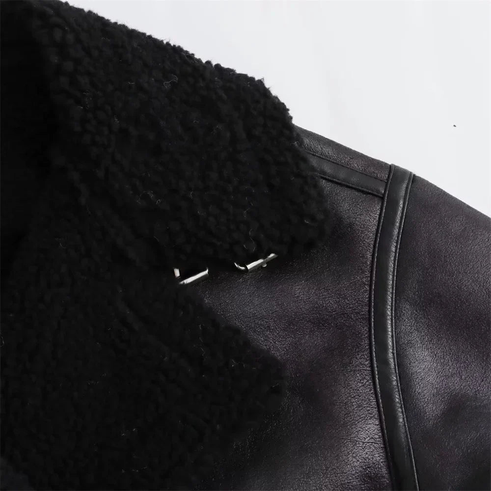 Luvik | Kaksipuoleinen takki - Tyylikäs ja mukava takki vyöllä ja modernilla kauluksella syksyyn