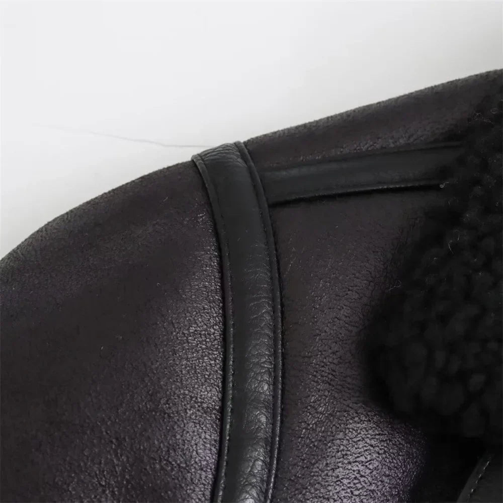 Luvik | Kaksipuoleinen takki - Tyylikäs ja mukava takki vyöllä ja modernilla kauluksella syksyyn