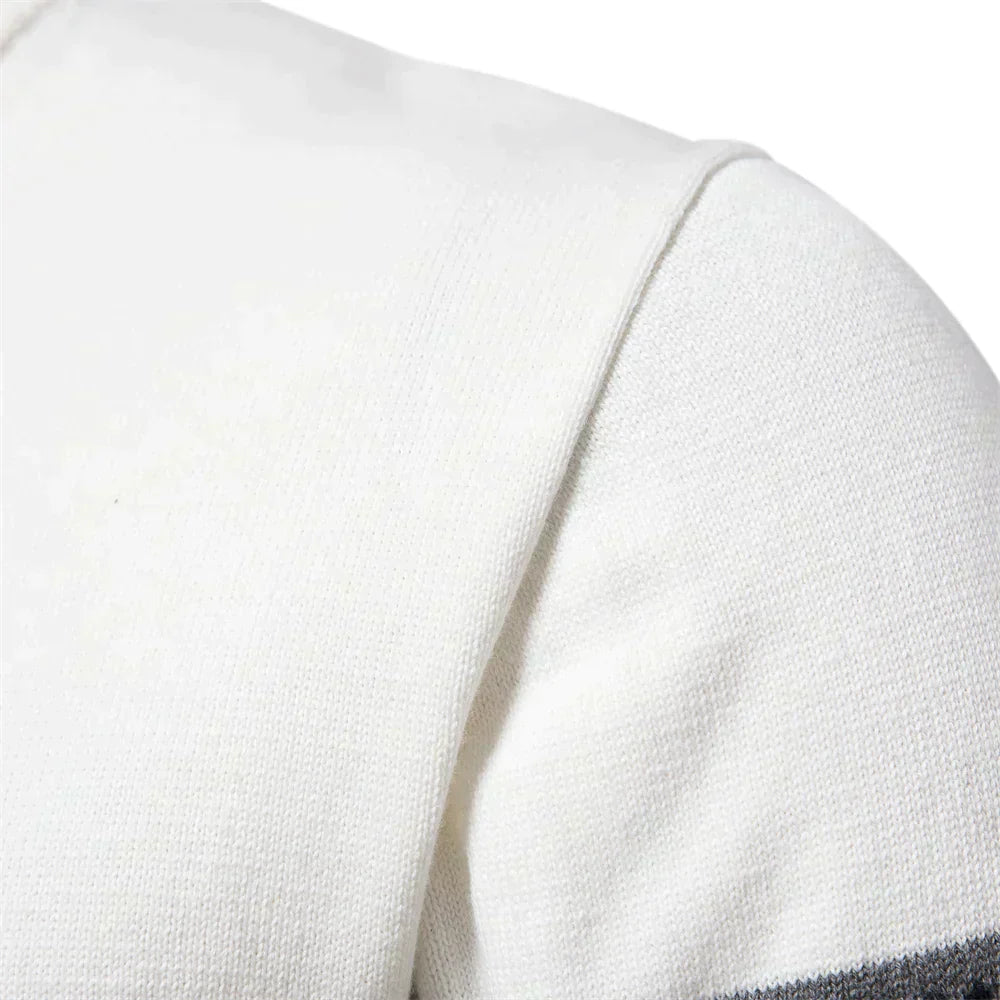 Luvik | Sweatshirt - Herre retro-mønstret collegegenser med behagelig og unik design