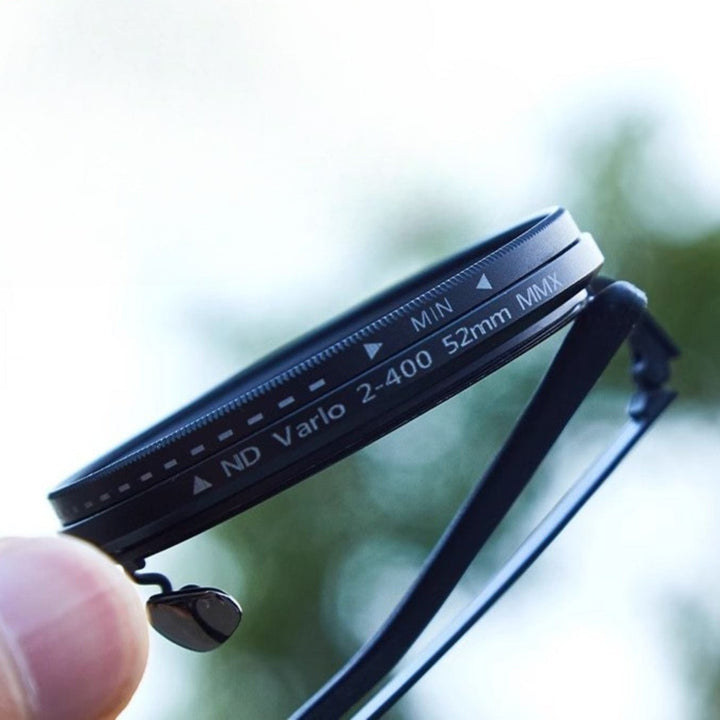 VisionRound Polariserte Solbriller – Unisex Retro Design med Justerbart Lysfilter | Luvikno
