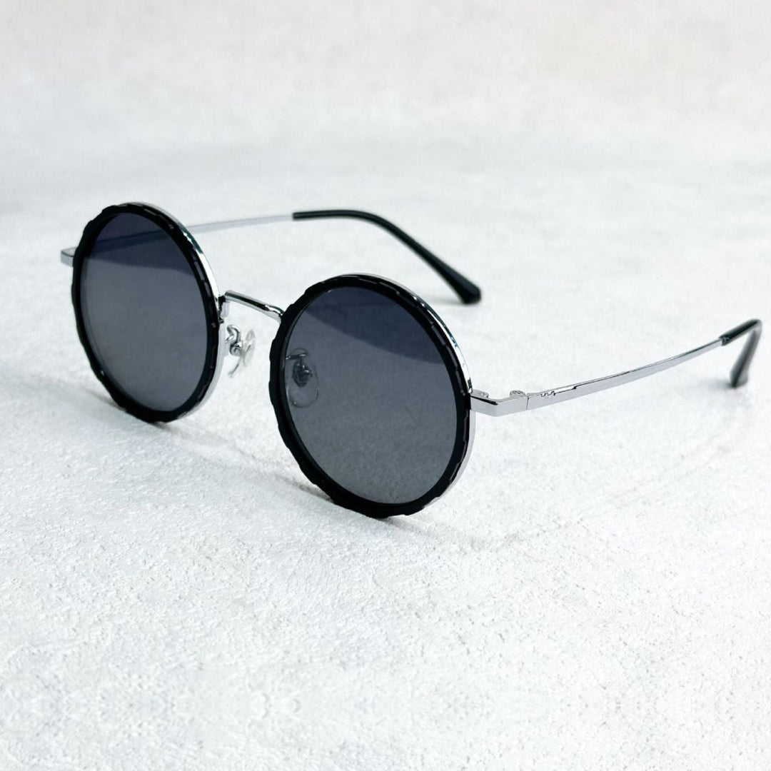 VisionRound polariserte solbriller – Unisex retro design med justerbart lysfilter | Luvikno