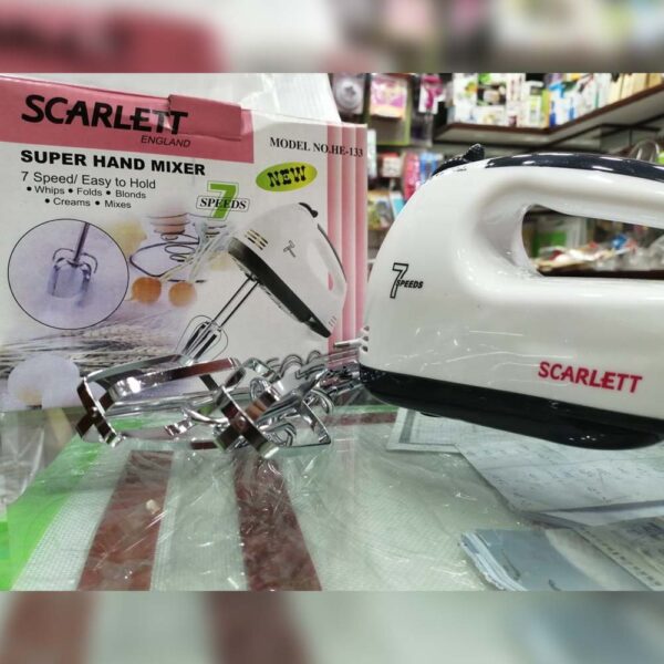Super Electric Hand Mixer Beater – Scarlet Luvikno