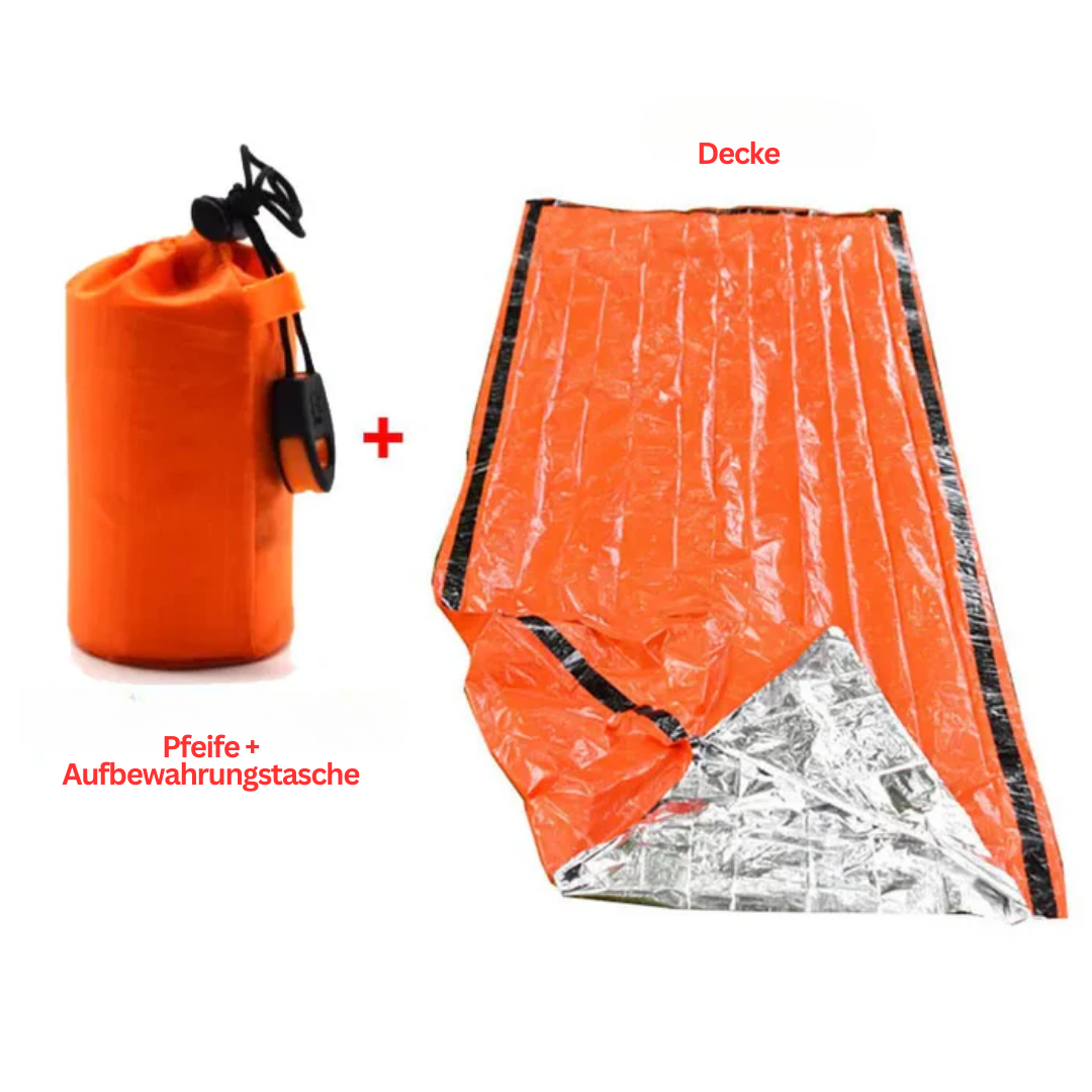 Luvikno | Vanntett nød-sovepose – SurvivalShield Bivy