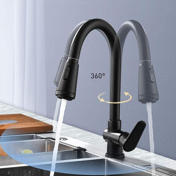 Luvikno | SwiftFlow Moderne Kran Utrekkspray Sensor