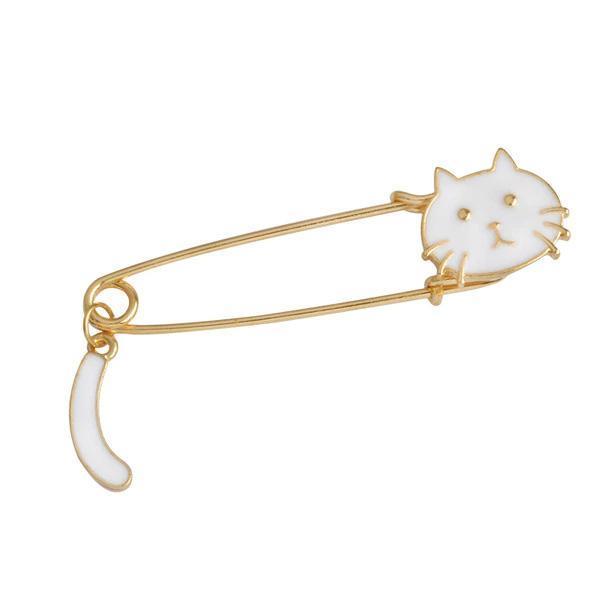 Swishing Tail Cat Pins | Luvikno