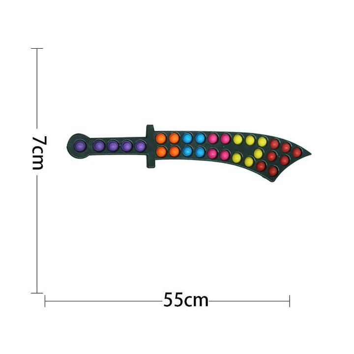 Sword Pop It Fidget Toy | Luvikno