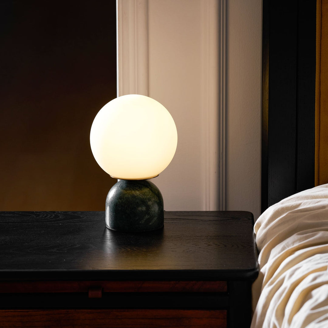 Marmor Orb Bordlampe | Luvikno