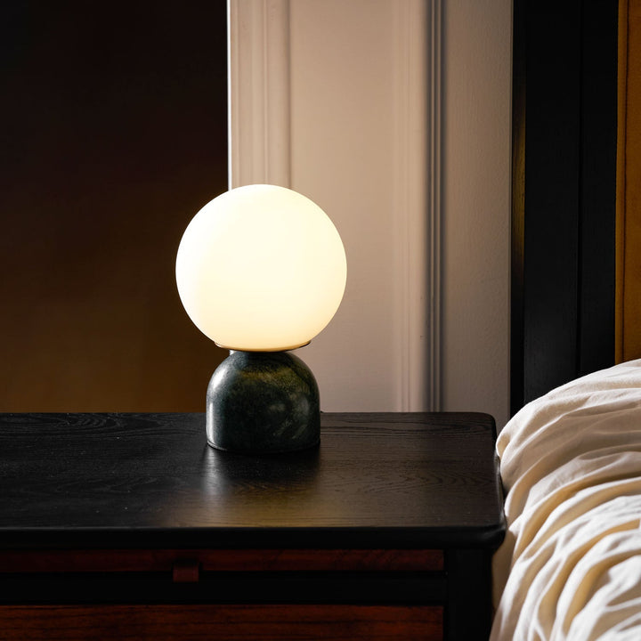 Marmor Orb Bordlampe | Luvikno