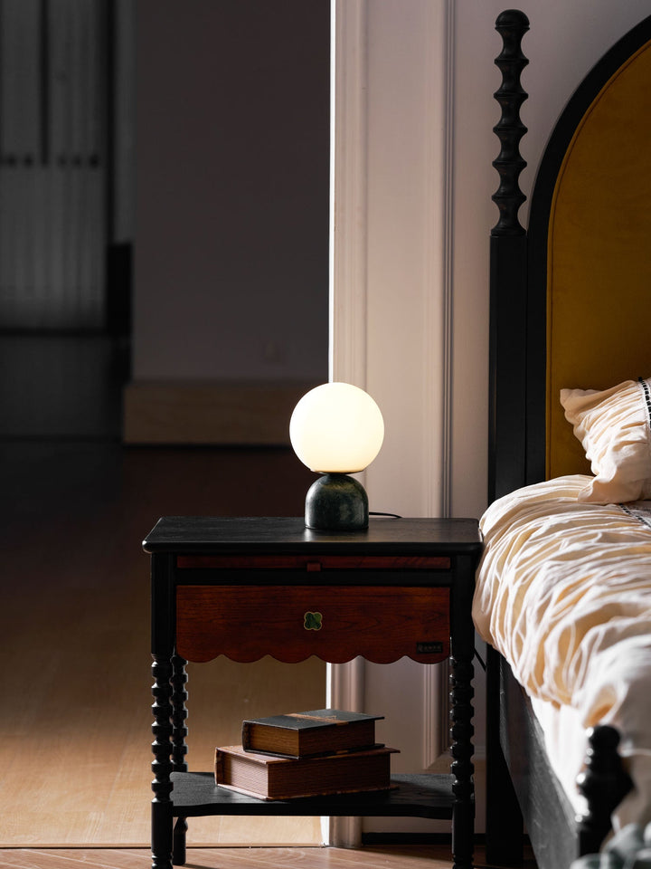 Marmor Orb Bordlampe | Luvikno
