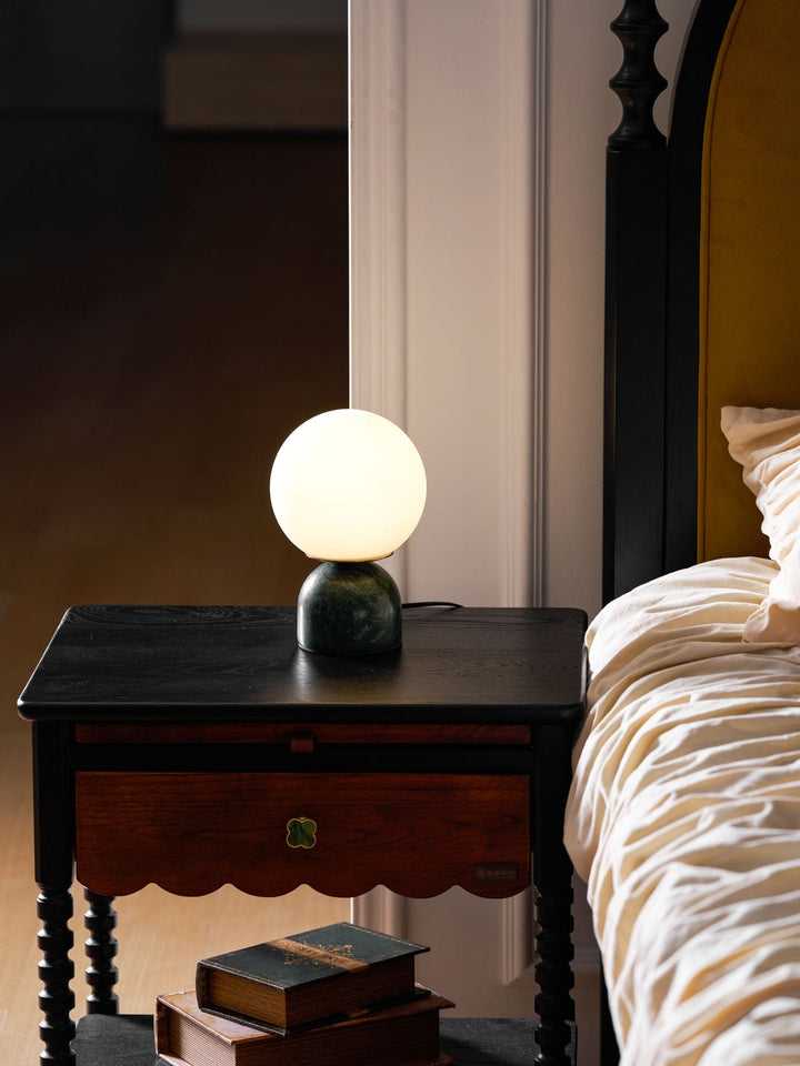 Marmor Orb Bordlampe | Luvikno