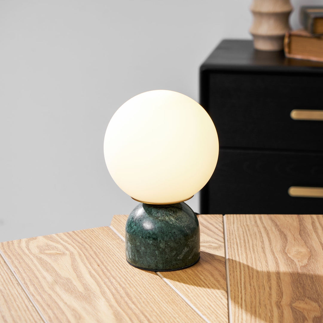 Marmor Orb Bordlampe | Luvikno