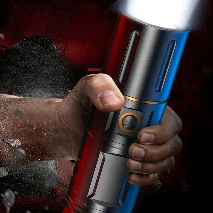 Ultra Bright Night Beam Rechargeable Flashlight | Luvikno