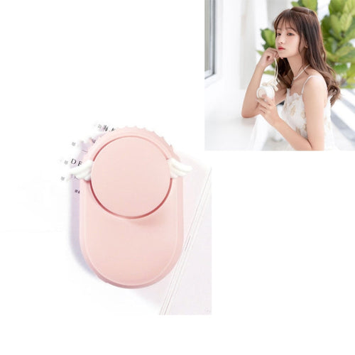 USB Ladevifte Børsteløs Hengehals Mini Sling Faul Fan(Angel Pink) | Luvikno