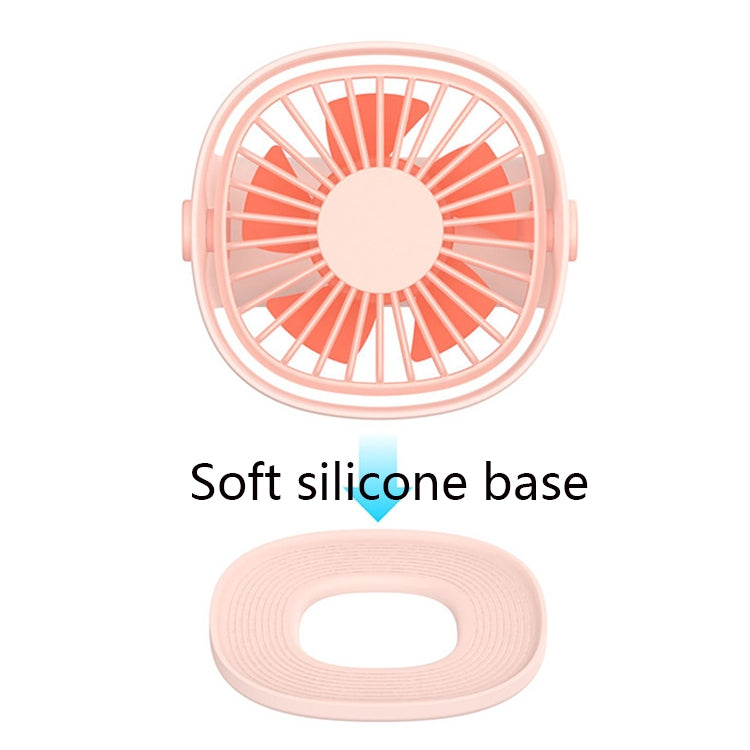 Håndholdt Desktop Utendørs Student Stille USB Mini Vifte (Rosa) | Luvikno