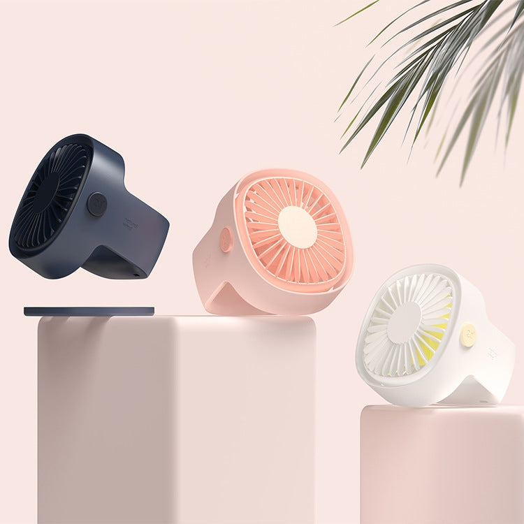 Håndholdt Desktop Utendørs Student Stille USB Mini Vifte (Rosa) | Luvikno