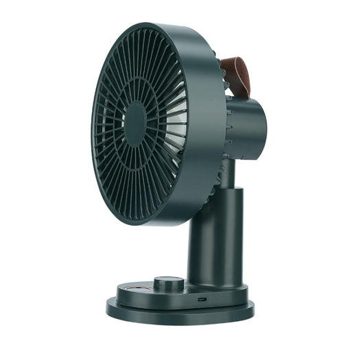 Smart Remote Control Usb Charging Shaking Head Desktop Fan Stroller Clip Fan(Green) | Luvikno