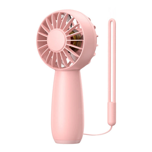 USB Utendørs Mini Håndholdt Børsteløs Motorvifte, Stil: 1500mAh(Pink) | Luvikno