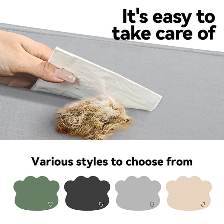 Sommer Pet Cooler Pad Hunder Sove Pad Anti-Skli Ripemotstandsdyktig Kjølematte, Størrelse: 50x70cm(Beige) | Luvikno
