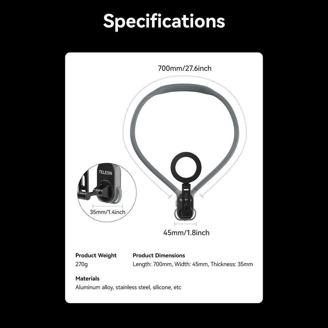 Luvikno | LuxuraMagnet Telefon Nakkepute | Enkel handsfree bekvemmelighet for et liv på farten