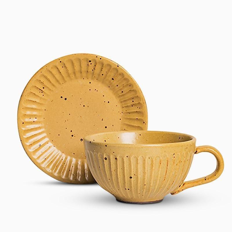 ElegantBowl – Sett med 2 steintøyboller med skje Luvikno
