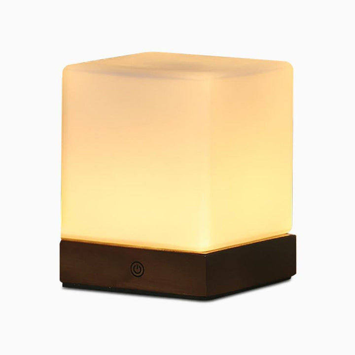 Luvikno | GlowCube Trådlamp LED Bordlampe – Moderne og Energibesparende