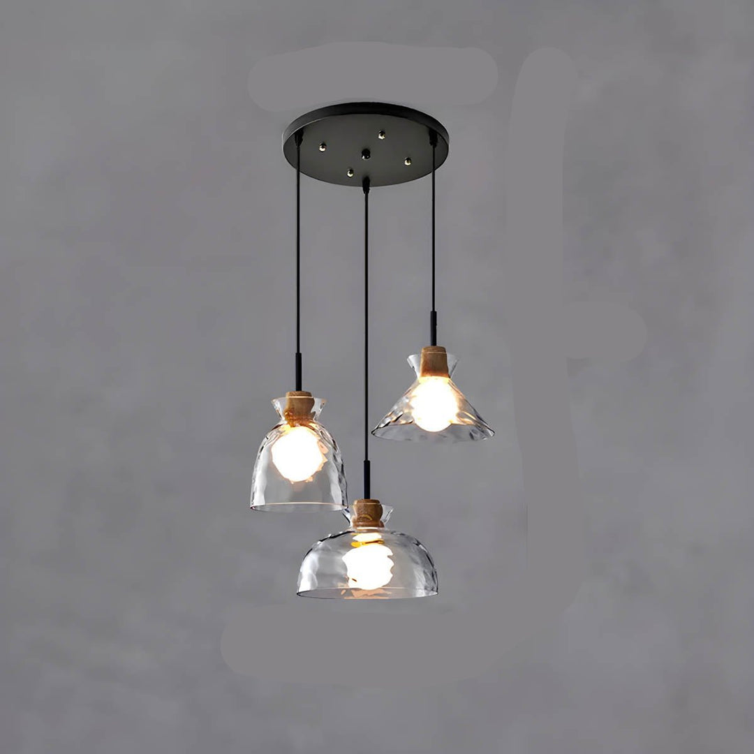 Luvikno | LuxeGlow Chic Glass lysekrone - Moderne elegant glass taklampe