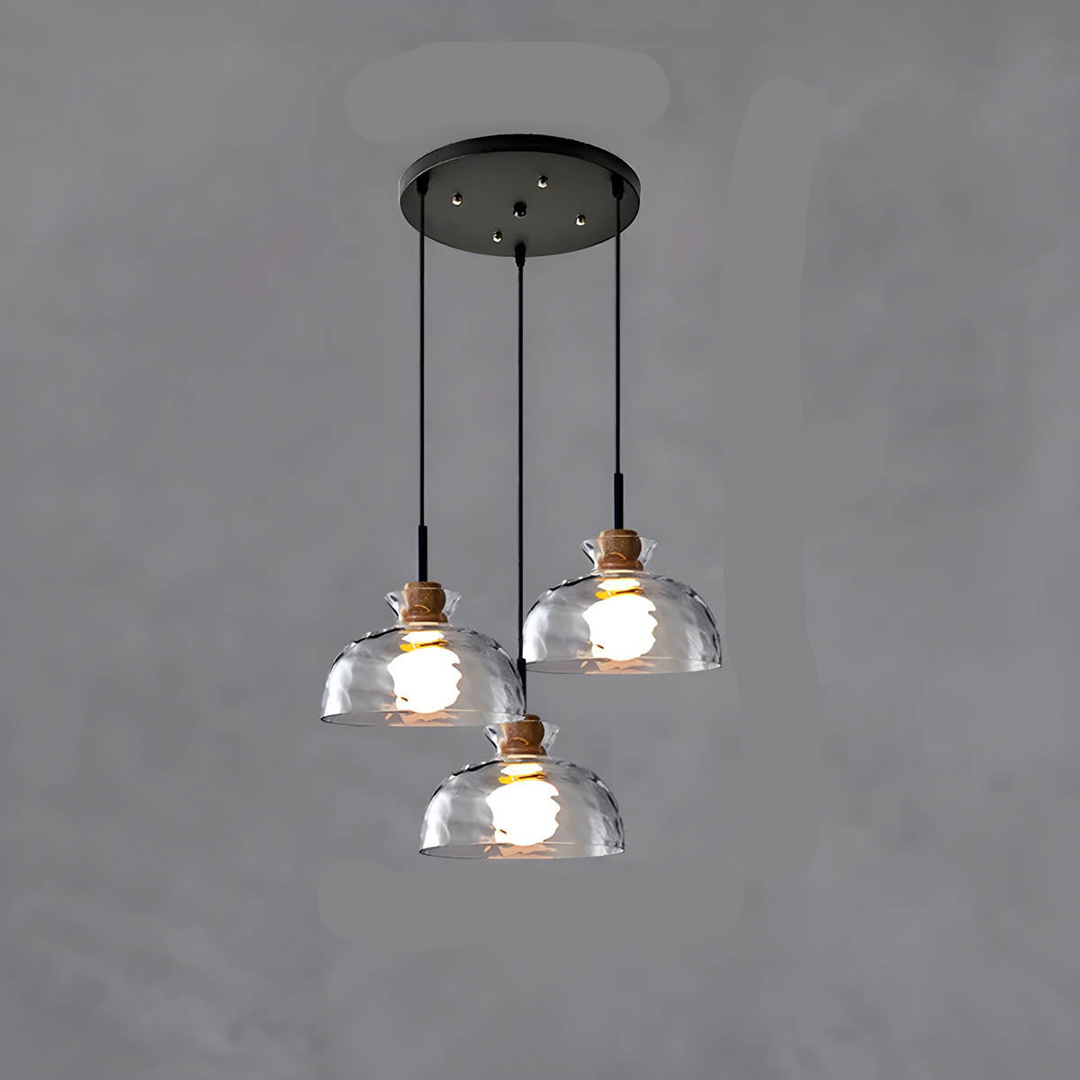 Luvikno | LuxeGlow Chic Glass lysekrone - Moderne elegant glass taklampe