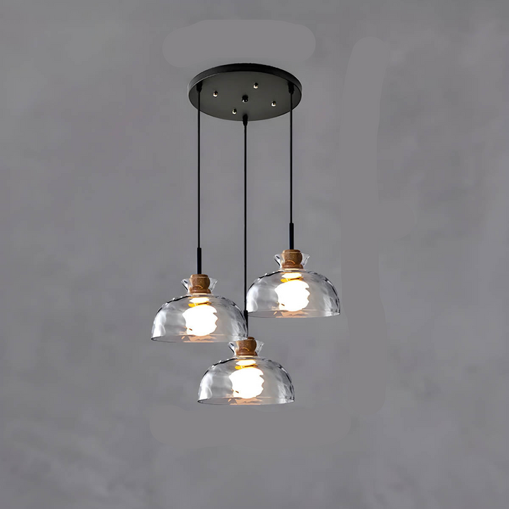 Luvikno | LuxeGlow Chic Glass lysekrone - Moderne elegant glass taklampe