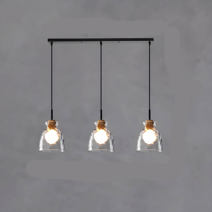 Luvikno | LuxeGlow Chic Glass lysekrone - Moderne elegant glass taklampe
