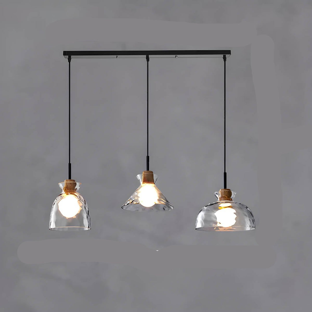 Luvikno | LuxeGlow Chic Glass lysekrone - Moderne elegant glass taklampe