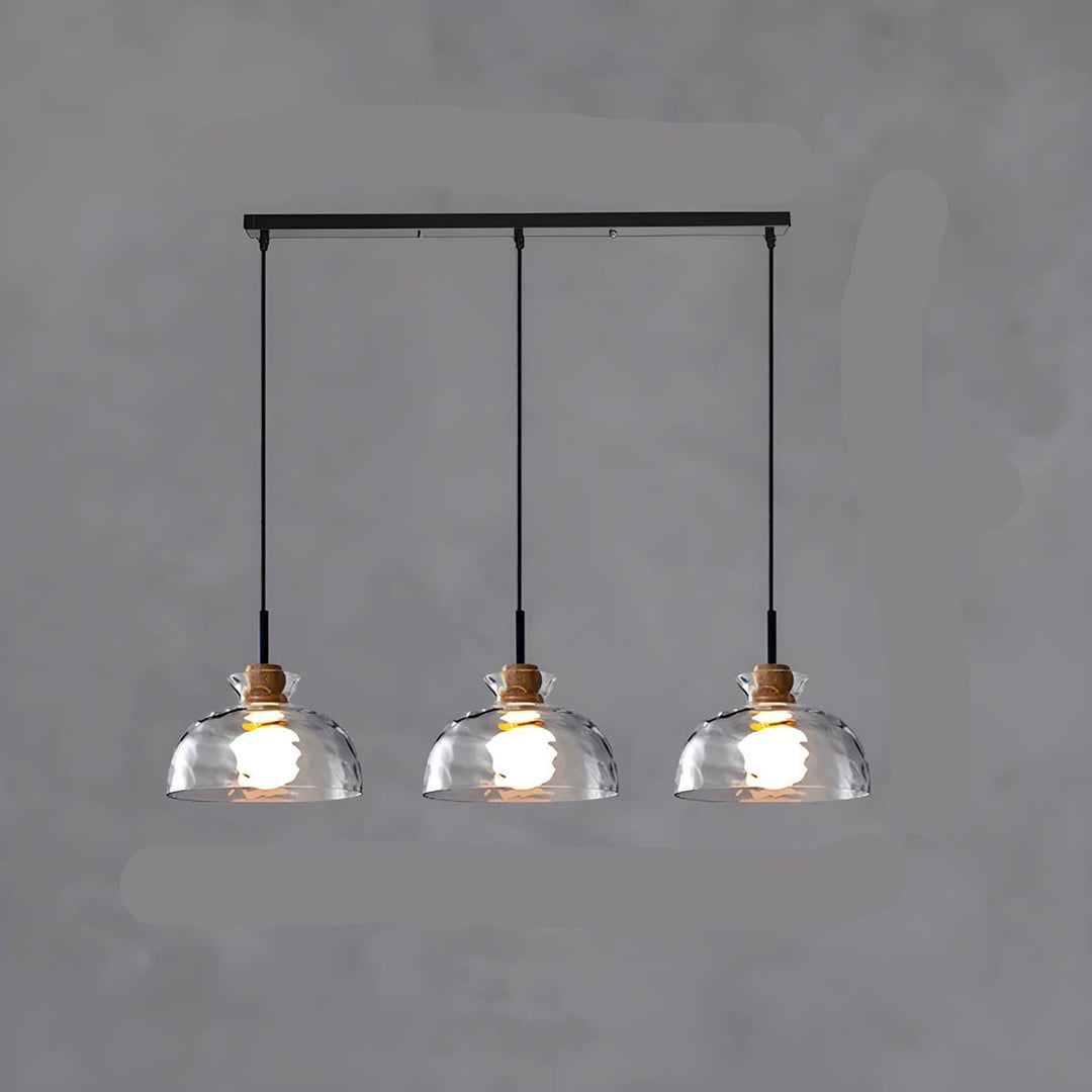 Luvikno | LuxeGlow Chic Glass lysekrone - Moderne elegant glass taklampe