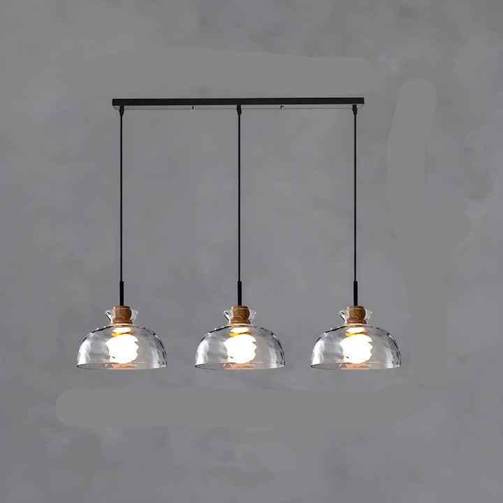 Luvikno | LuxeGlow Chic Glass lysekrone - Moderne elegant glass taklampe