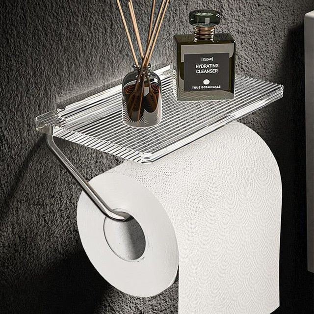 Moderne Akryl Toalettpapirholder | Luvikno