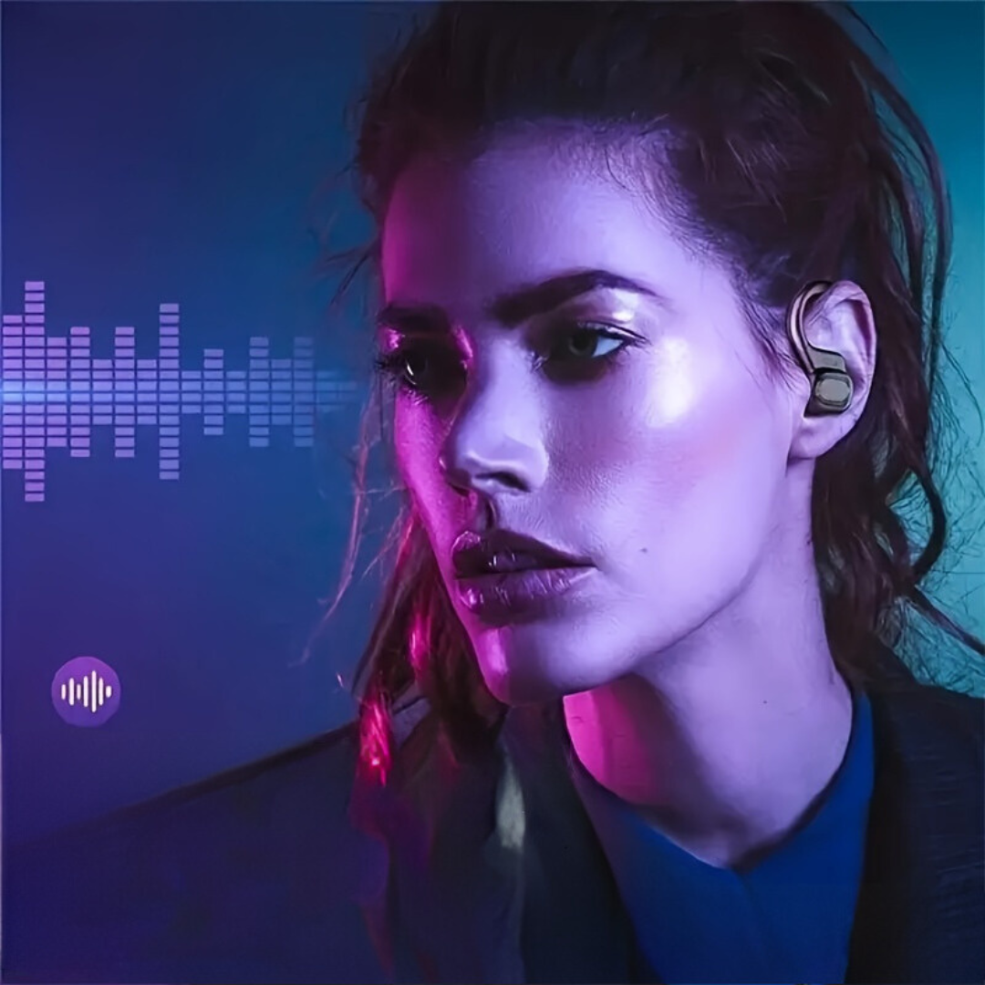 Luvikno | Vanntette Bluetooth ørepropper med ergonomisk passform og berøringskontroll for idrettsutøvere - Trådløs, IPX7 vurdering, 6 timers batterilevetid